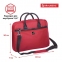 Сумка-портфель BRAUBERG с отделением для ноутбука 15,6", "Dialog", 3 кармана, красная, 40х30х7 см, 240462 - 3