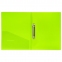 Папка на 2 кольцах BRAUBERG "Neon", 25 мм, внутренний карман, неоновая, зеленая, до 170 листов, 0,7 мм, 227456 - 2