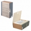 Короб архивный (240х330 мм), 120 мм, 2 завязки, переплетный картон/бумвинил, до 1000 листов, STAFF, 126903 - 1