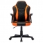 Кресло компьютерное BRABIX "Shark GM-203", экокожа, черное/оранжевое, 532513 - 4