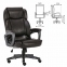 Кресло офисное BRABIX PREMIUM "Favorite EX-577", пружинный блок, рециклир. кожа, коричневое, 531936 - 1