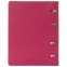 Тетрадь на кольцах А5 (180х220 мм), 120 листов, под кожу, клетка, BRAUBERG "Joy", розовый/светло-розовый, 129990 - 7