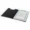 Папка-планшет STAFF, А4 (310х230 мм), с прижимом и крышкой, пластик, черная, 0,5 мм, 229221 - 6