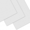 Обложки картонные для переплета А4, КОМПЛЕКТ 100 шт., тиснение под лен, 250 г/м2, белые, BRAUBERG, 530839 - 2