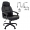 Кресло офисное BRABIX "Formula EX-537", экокожа, черное, 531388 - 1