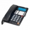 Телефон RITMIX RT-495 black, АОН, спикерфон, память 60 номеров, тональный/импульсный режим, черный, 80002152 - 1