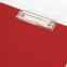 Доска-планшет BRAUBERG "Comfort" с прижимом А4 (230х350 мм), картон/ПВХ, РОССИЯ, КРАСНАЯ, 222658 - 2