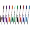 Ручки шариковые BRAUBERG "M-500", НАБОР 10 цветов, АССОРТИ, узел 0,7 мм, линия письма 0,35 мм, 143455 - 1
