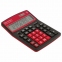 Калькулятор настольный BRAUBERG EXTRA COLOR-12-BKWR (206x155 мм), 12 разрядов, двойное питание, ЧЕРНО-МАЛИНОВЫЙ, 250479 - 5