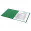 Папка с металлическим пружинным скоросшивателем BRAUBERG, картон/ПВХ, 35 мм, зеленая, до 290 листов, 228339 - 6