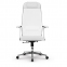 Кресло офисное МЕТТА "К-4-Т" хром, прочная сетка, сиденье и спинка регулируемые, белое - 3