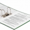 Папка-регистратор BRAUBERG с покрытием из ПВХ, 80 мм, с уголком, зеленая (удвоенный срок службы), 227193 - 8