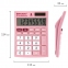 Калькулятор настольный BRAUBERG ULTRA PASTEL-08-PK, КОМПАКТНЫЙ (154x115 мм), 8 разрядов, двойное питание, РОЗОВЫЙ, 250514 - 3
