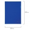 Папка-уголок жесткая, непрозрачная BRAUBERG, синяя, 0,15 мм, 224880 - 6