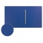 Папка с металлическим пружинным скоросшивателем BRAUBERG, картон/ПВХ, 35 мм, синяя, до 290 листов, 223187 - 6