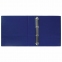 Папка на 4 кольцах с передним прозрачным карманом BRAUBERG, картон/ПВХ, 65 мм, синяя, до 400 листов, 223530 - 3