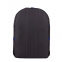 Рюкзак STAFF TRIP универсальный, 2 кармана, черный с синими деталями, 40x27x15,5 см, 270786 - 6
