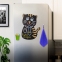 Доска на холодильник магнитно-меловая 30х40 см "Pussy Cat" с набором аксессуаров, BRAUBERG, 237840 - 3