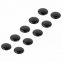 Магниты BRAUBERG "BLACK&WHITE" УСИЛЕННЫЕ 30 мм, НАБОР 10 шт., черные, 237466 - 1