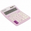 Калькулятор настольный BRAUBERG EXTRA PASTEL-12-PR (206x155 мм), 12 разрядов, двойное питание, СИРЕНЕВЫЙ, 250489 - 5