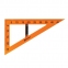 Набор чертежный для классной доски (2 треугольника, транспортир, циркуль, линейка 100 см), BRAUBERG, 210383 - 5