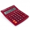 Калькулятор настольный STAFF STF-444-12-WR (199x153 мм), 12 разрядов, двойное питание, БОРДОВЫЙ, 250465 - 2