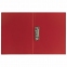 Папка с боковым металлическим прижимом STAFF, красная, до 100 листов, 0,5 мм, 229234 - 3