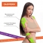 Кинезио тейп/лента для лица и тела, омоложение и восстановление, 5 см х 5 м, зеленый, DASWERK, 680006 - 6