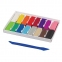 Пластилин классический ГАММА "Классический", 16 цветов, 320 г, со стеком, картонная упаковка, 281034 - 1