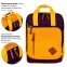 Рюкзак BRAUBERG FRIENDLY молодежный, горчично-фиолетовый, 37х26х13 см, 270093 - 2