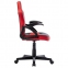 Кресло компьютерное BRABIX "Shark GM-203", экокожа, черное/красное, 532512 - 1
