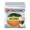 Кофе в капсулах JACOBS "Latte Macchiato Caramel" для кофемашин Tassimo, 8 порций (16 капсул), 8052186 - 1