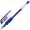 Ручка гелевая с грипом BRAUBERG "EXTRA GT NEEDLE", СИНЯЯ, игольчатый узел 0,5 мм, линия 0,35 мм, 143916 - 1