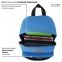 Рюкзак BRAUBERG, универсальный, сити-формат, один тон, голубой, 20 литров, 41х32х14 см, 225374 - 4