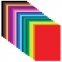 Цветная бумага БОЛЬШОГО ФОРМАТА (297х420 мм), А3, мелованная, 20 цветов, папка, ОСТРОВ СОКРОВИЩ, 129546 - 1