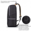 Рюкзак STAFF TRIP универсальный, 2 кармана, черный с серыми деталями, 40x27x15,5 см, 270787 - 3