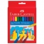 Фломастеры FABER-CASTELL, 24 цвета, смываемые, картонная упаковка, европодвес, 554224 - 2