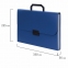 Портфель пластиковый STAFF А4 (330х235х36 мм), 7 отделений, индексные ярлыки, синий, 229242 - 8