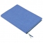 Блокнот А5 (148x213 мм), BRAUBERG "Tweed", 112 л., гибкий, под ткань, линия, синий, 110966 - 4