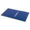 Папка с металлическим пружинным скоросшивателем BRAUBERG, картон/ПВХ, 35 мм, синяя, до 290 листов, 223187 - 3