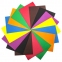 Цветная бумага А4 офсетная, 16 листов, 8 цветов, папка, индивидуальная упаковка, BRAUBERG KIDS, 200х290 мм, "Друзья", 115162 - 1