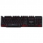 Клавиатура проводная SONNEN KB-7010, USB, 104 клавиши, LED-подсветка, черная, 512653 - 1