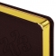 Ежедневник датированный 2023 А5 138x213 мм BRAUBERG "Comodo", под кожу, коричневый, 114016 - 4