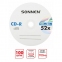 Диски CD-R SONNEN, 700 Mb, 52x, Cake Box (упаковка на шпиле) КОМПЛЕКТ 100 шт., 513533 - 2