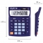 Калькулятор настольный STAFF STF-1808-BU, КОМПАКТНЫЙ (140х105 мм), 8 разрядов, двойное питание, СИНИЙ, 250466 - 2