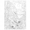 Раскраска по номерам А4 "Мамина забота", С АКРИЛОВЫМИ КРАСКАМИ, на картоне, кисть, ЮНЛАНДИЯ, 664168 - 6