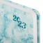 Ежедневник датированный 2023 А5 138x213 мм BRAUBERG "Marble", под кожу, синий, 114021 - 4