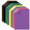 Цветная бумага, А4, 2-сторонняя офсетная, 16 листов 8 цветов, на скобе, ЮНЛАНДИЯ, 200х280 мм (2 вида), 129558 - 1