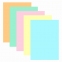Бумага цветная BRAUBERG, А4, 80 г/м2, 100 л., (5 цветов х 20 листов), пастель, для офисной техники, 112460 - 1