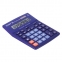 Калькулятор настольный STAFF STF-888-12-BU (200х150 мм) 12 разрядов, двойное питание, СИНИЙ, 250455 - 2